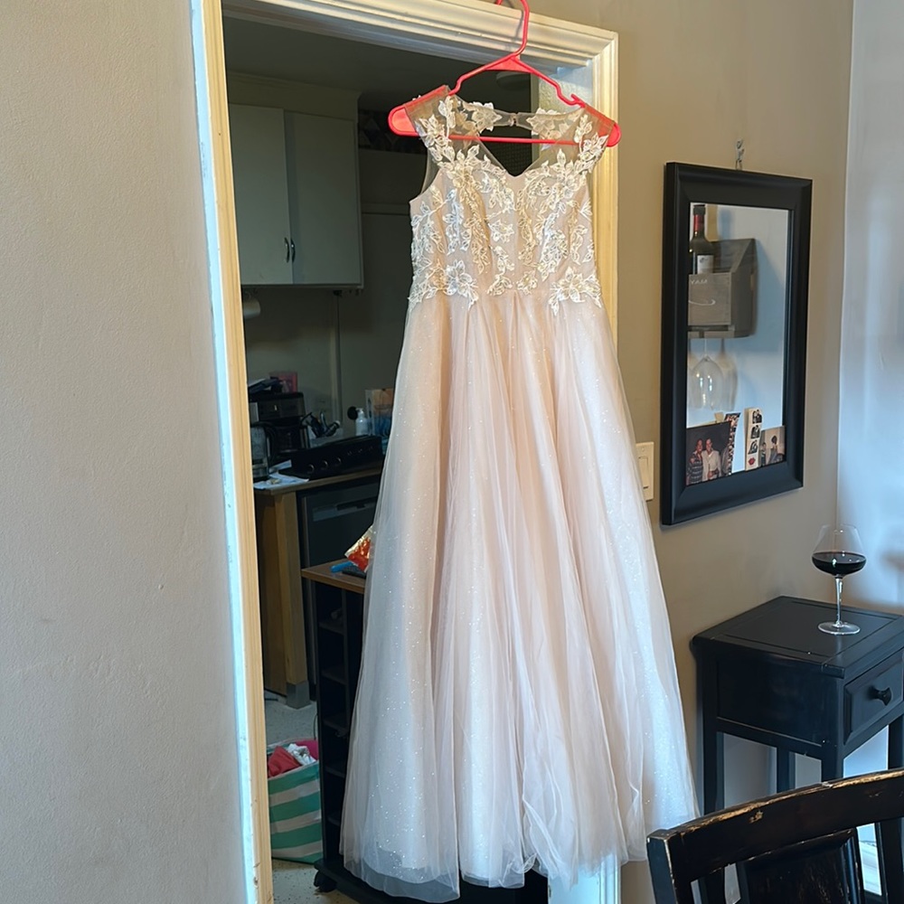 Girls size 14 beautiful flower girl dress